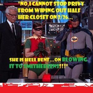 PRIVY IS DESTROYING HALF HER CLOSET ON 2/26!!!